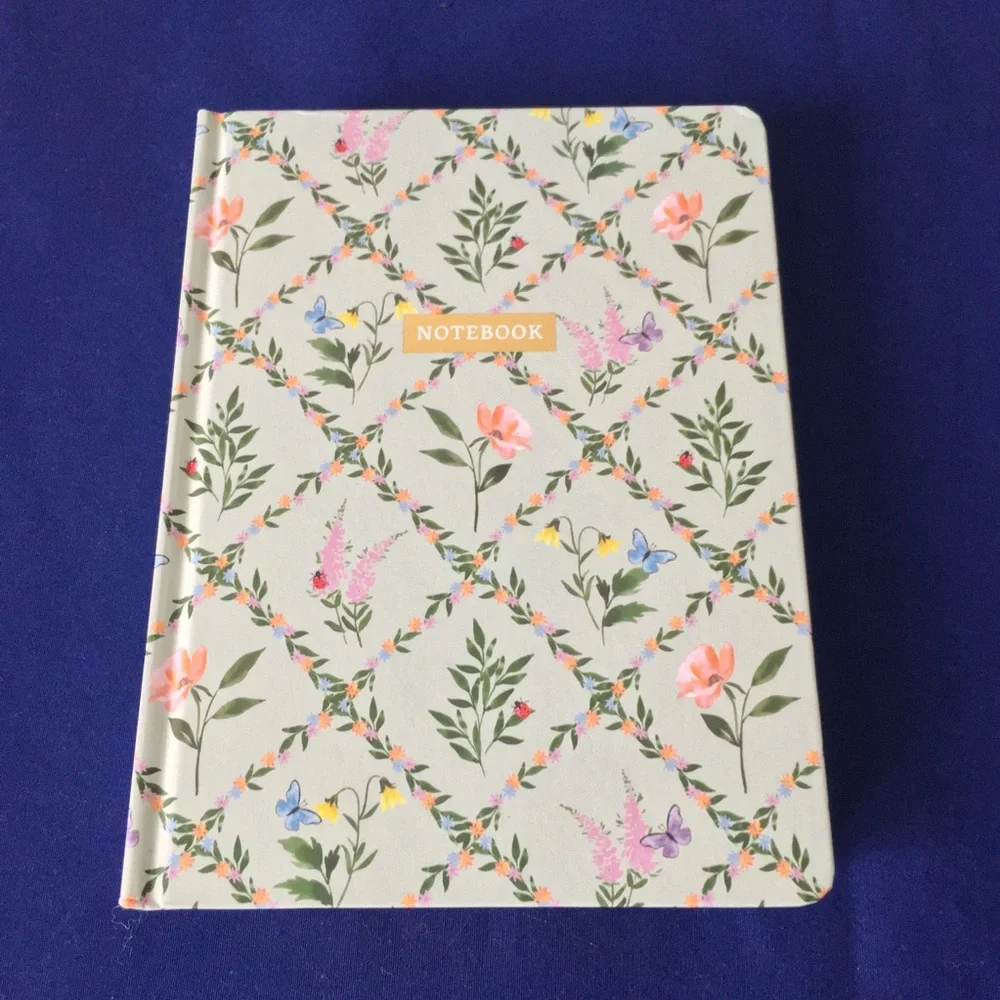 Flower Ladybug Notebook